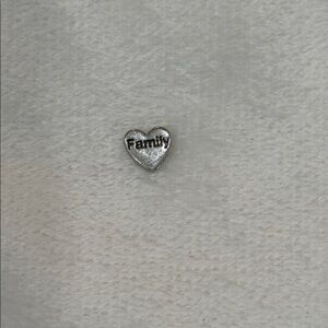 Origami Owl Floating Heart Charm Family